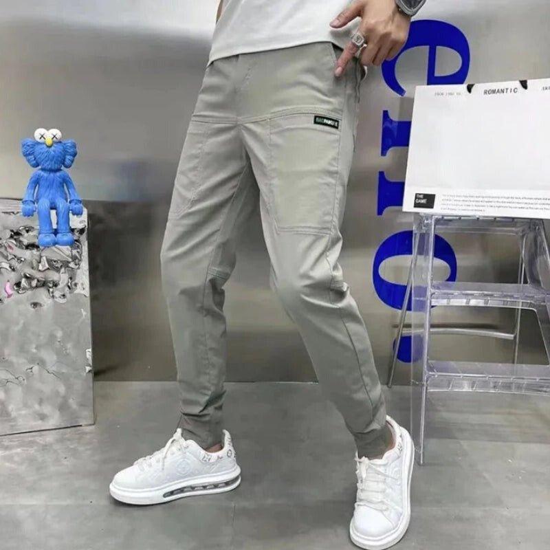 Pantalon cargo confortable avec de grandes poches