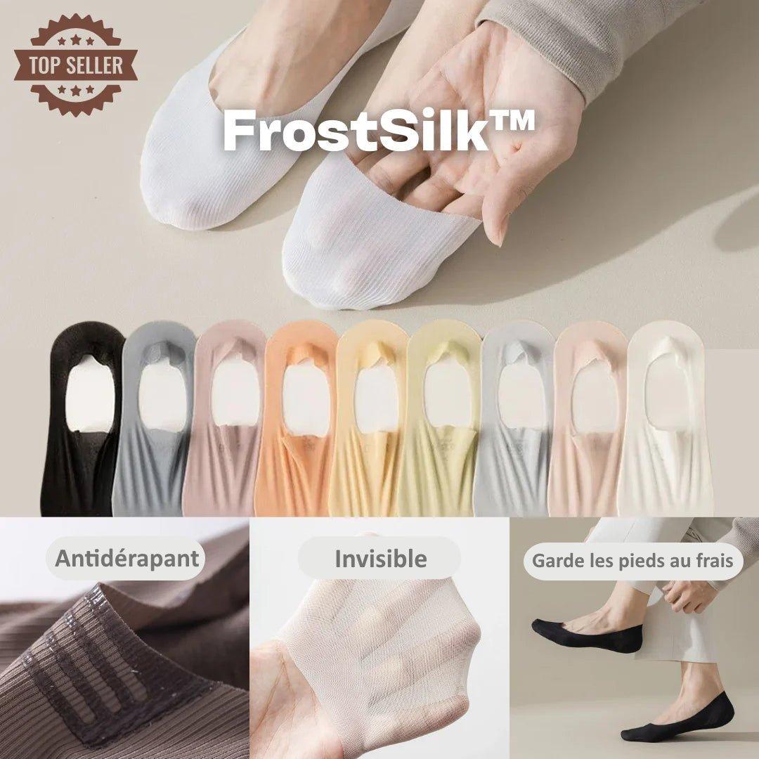 FrostSilk™ - chaussettes en soie femme - confort respirant ultime