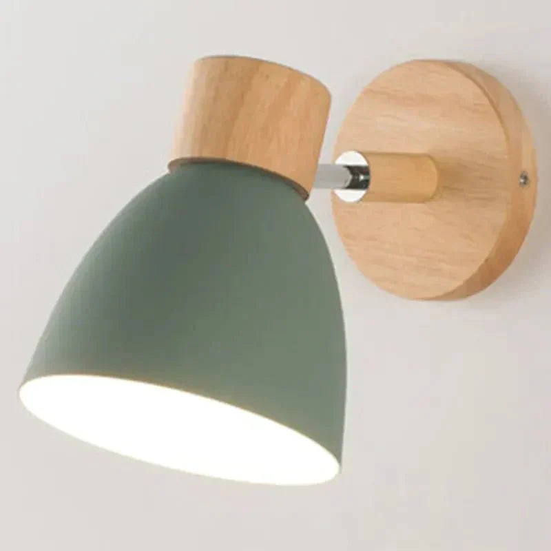 Élégante applique murale en bois - Design moderne et chaleureux