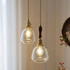 NostalgiaLuxe - Élégante lampe en verre vintage - Ambiance sophistiquée garantie