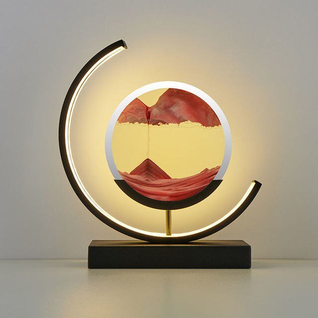 LumiDune - Lampe LED 3D de luxe - Atmosphère éblouissante - Design unique