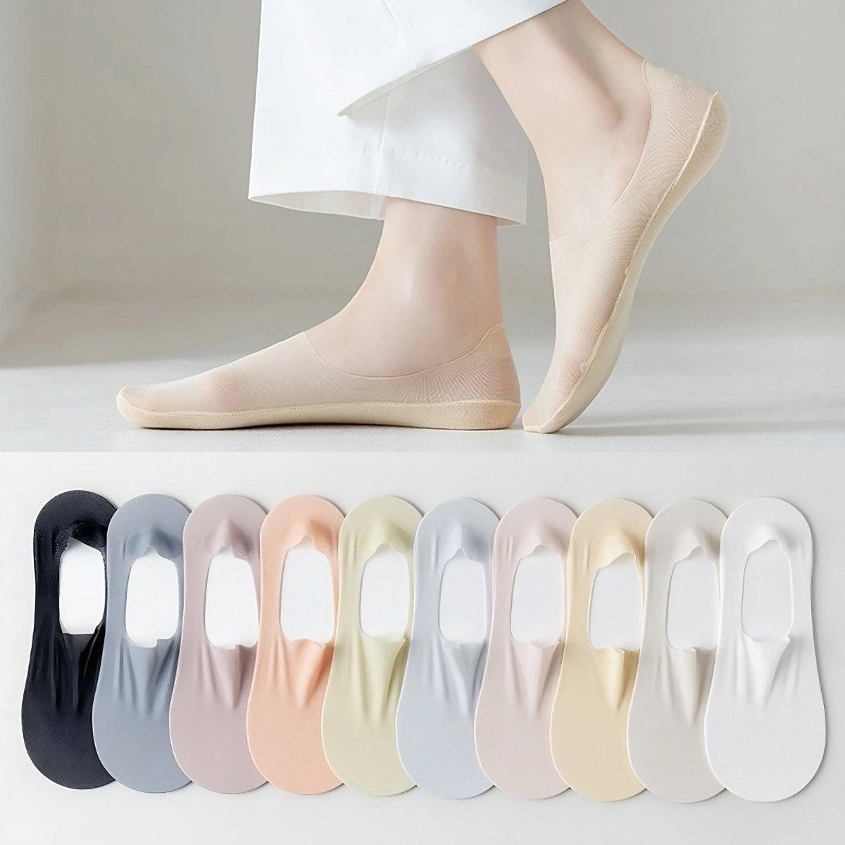 FrostSilk™ - chaussettes en soie femme - confort respirant ultime