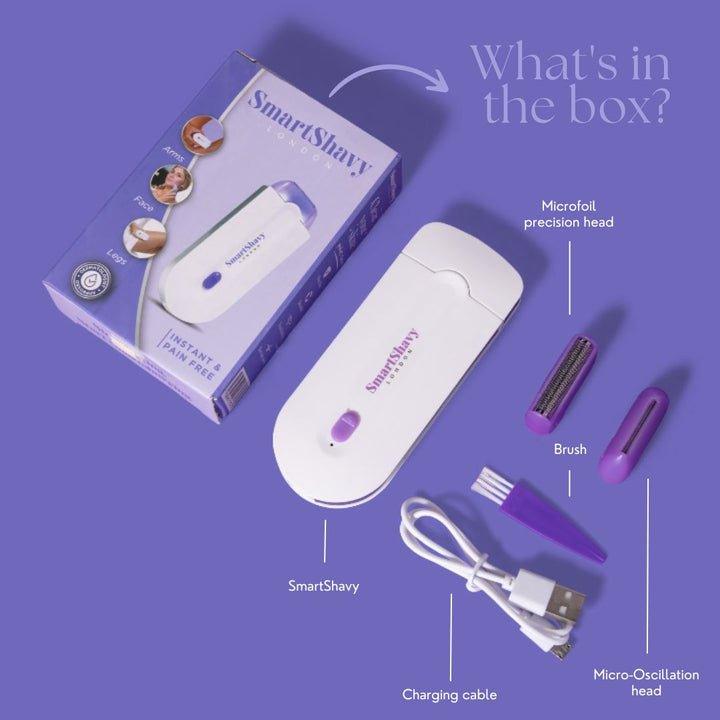 SmoothBeam™ - Épilation Laser Sans Douleur à Domicile pour Corps, Visage et Bikini