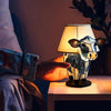 Lampe à poser Créative Cow - Illuminez vos nuits - Design unique - Ambiance apaisante