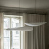 ÉléganceLoom - Lampe suspendue en soie - Design moderne - Chic et sophistiqué