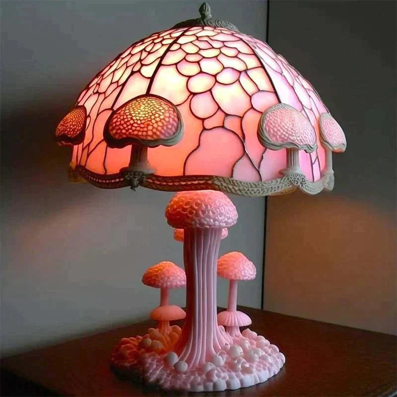 RainGlow - Élégante lampe en verre - Ambiance apaisante - Artisanat unique