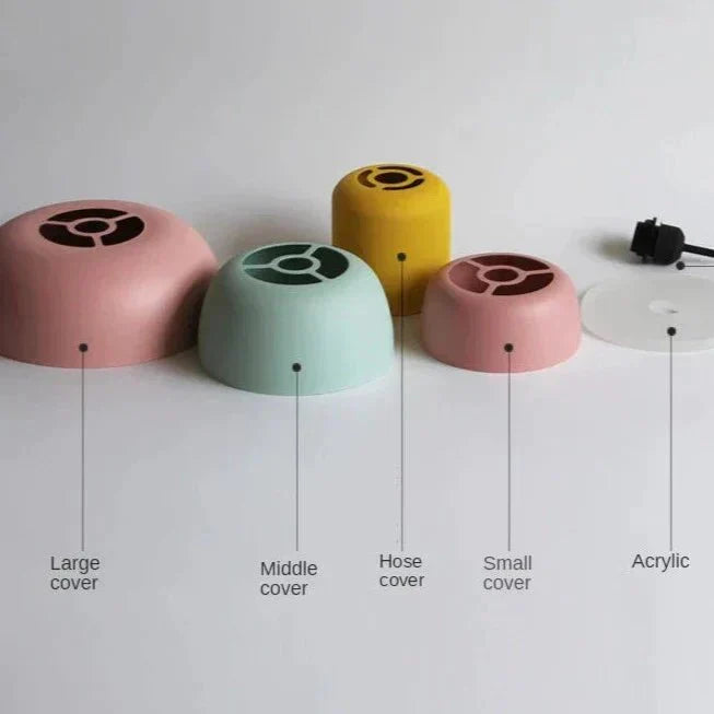 MeloGlow - Luminaires scandinaves - Elégance pastel - Décoration moderne