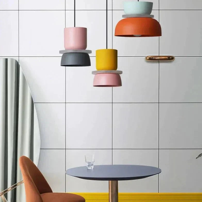 MeloGlow - Luminaires scandinaves - Elégance pastel - Décoration moderne